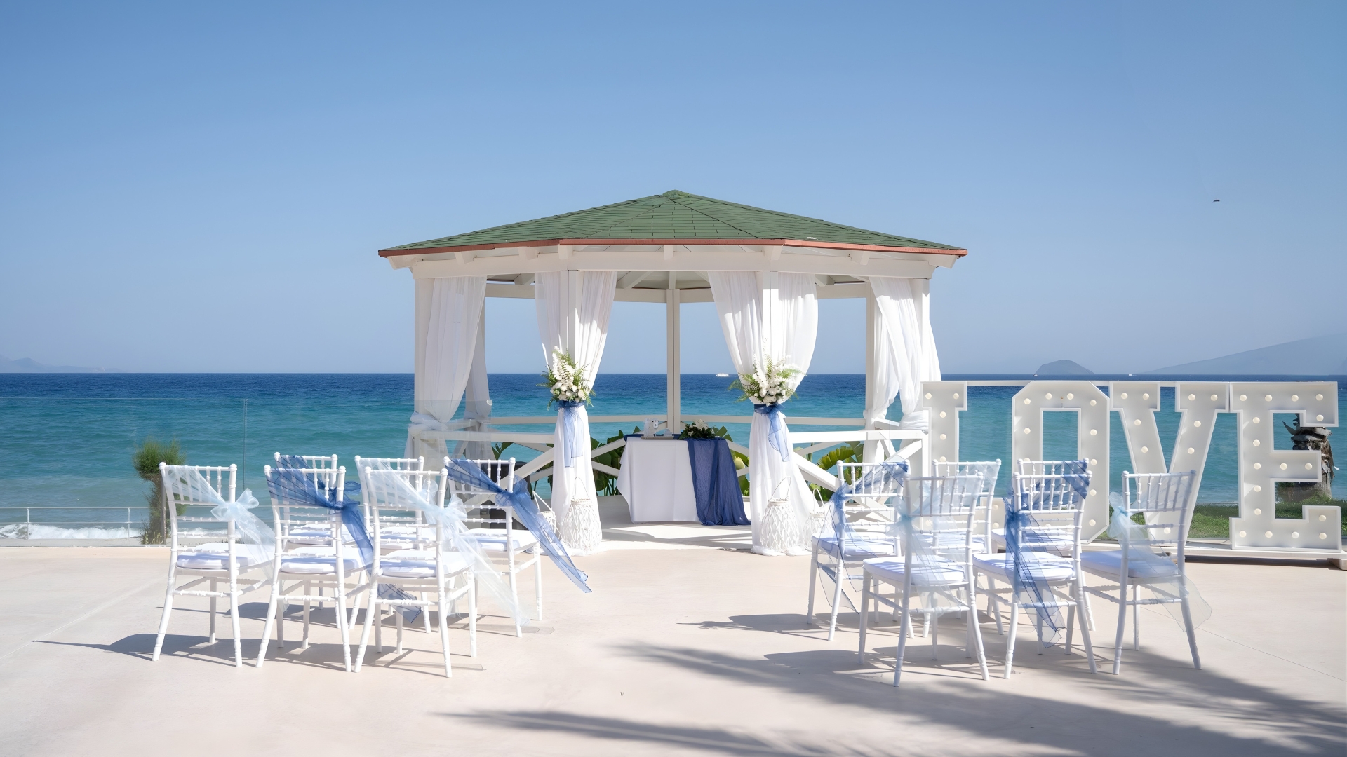 Book your wedding day in Holiday Village Atlantica Mikri Poli Kos